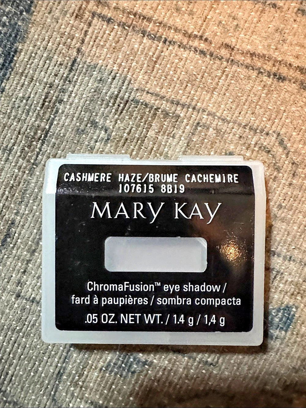 Mary Kay ChromaFusion Eyeshadow Cashmere Haze Charcoal Eyeshadow NWT